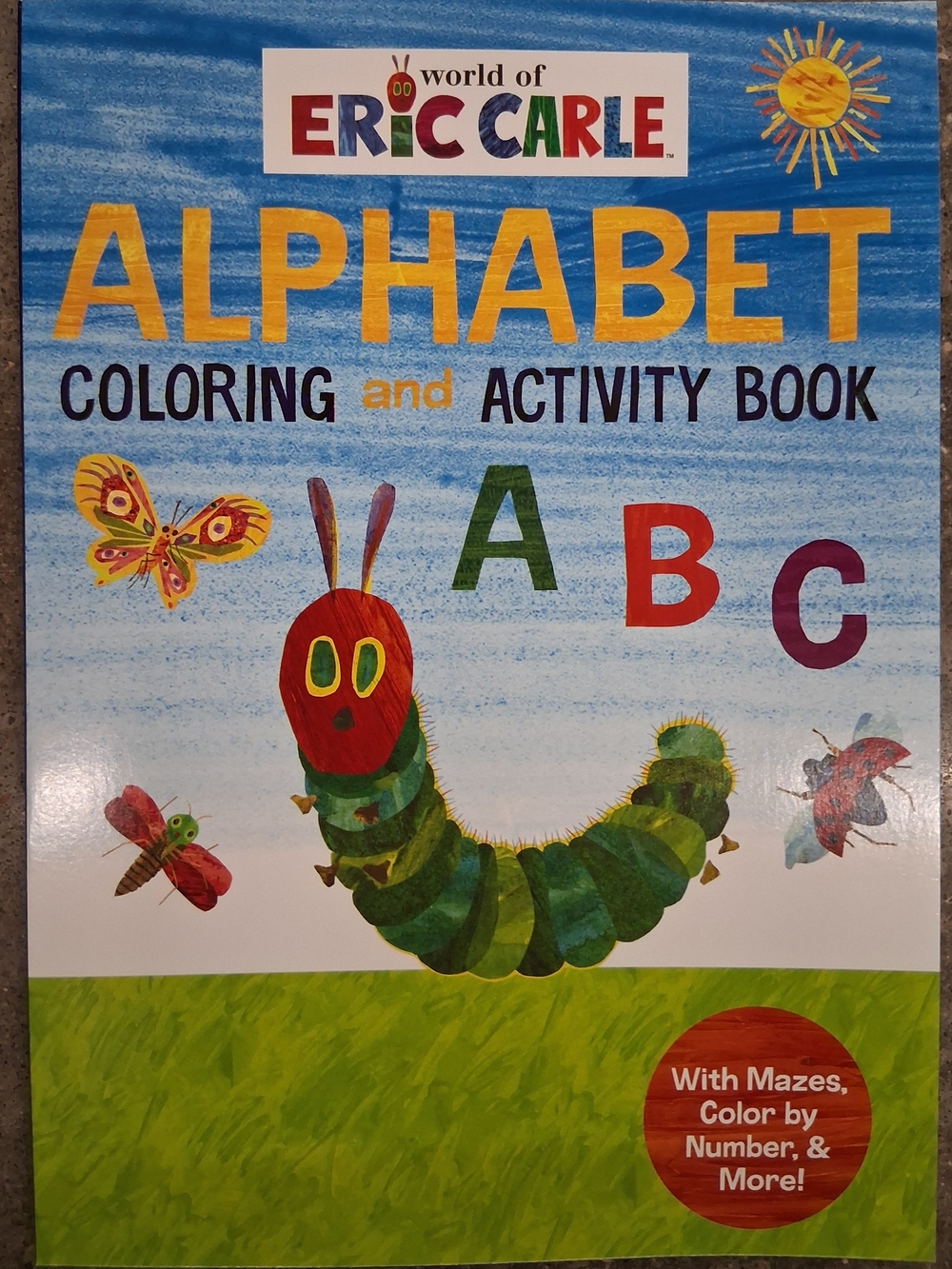 New World Of Eric Carle Alphabet Coloring and Activity Book
